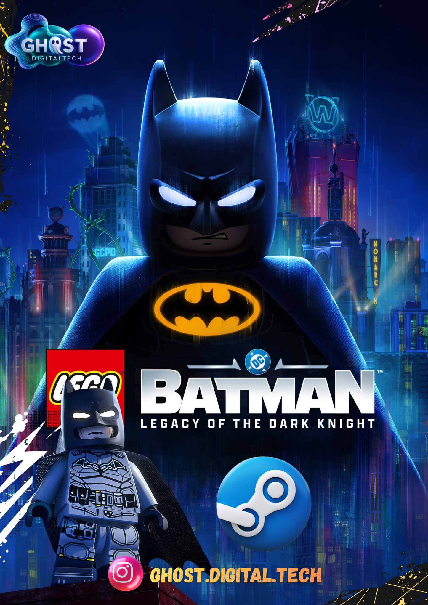 Lego Batman Legacy of the dark night Steam Offline